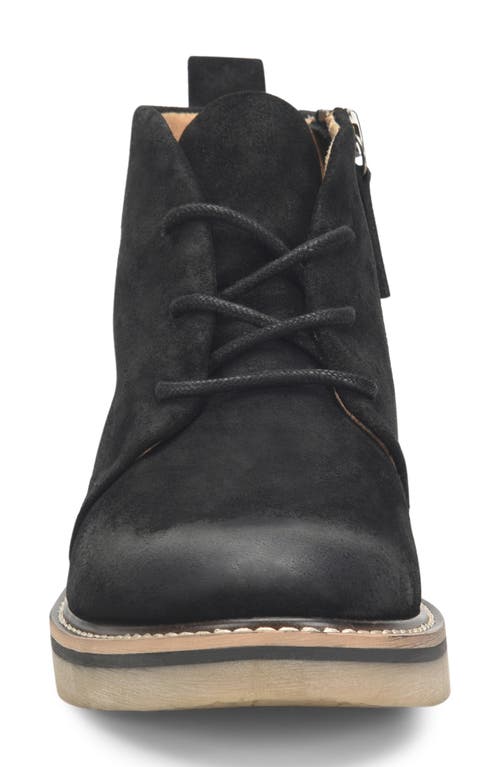 Comfortiva Rebeca Bootie In Black Suede