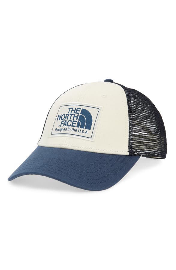 Click to view more detailed imagery on our partner's website The North Face Mudder Trucker Hat - White In Vintge Wht
