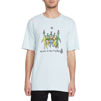 Volcom In This Graphic T-Shirt, Blue