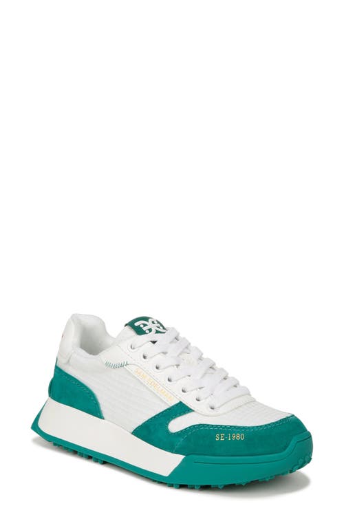 Sam Edelman Layla Sneaker In Green/white