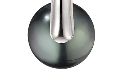 Shop Cast The Daring Tahitian Pearl Pendant Necklace In Silver