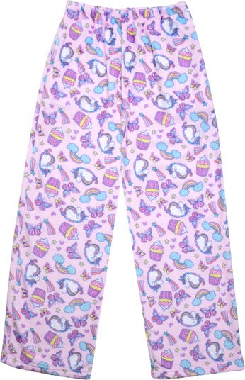 Iscream Kids' Unicorn Plush Pajama Pants