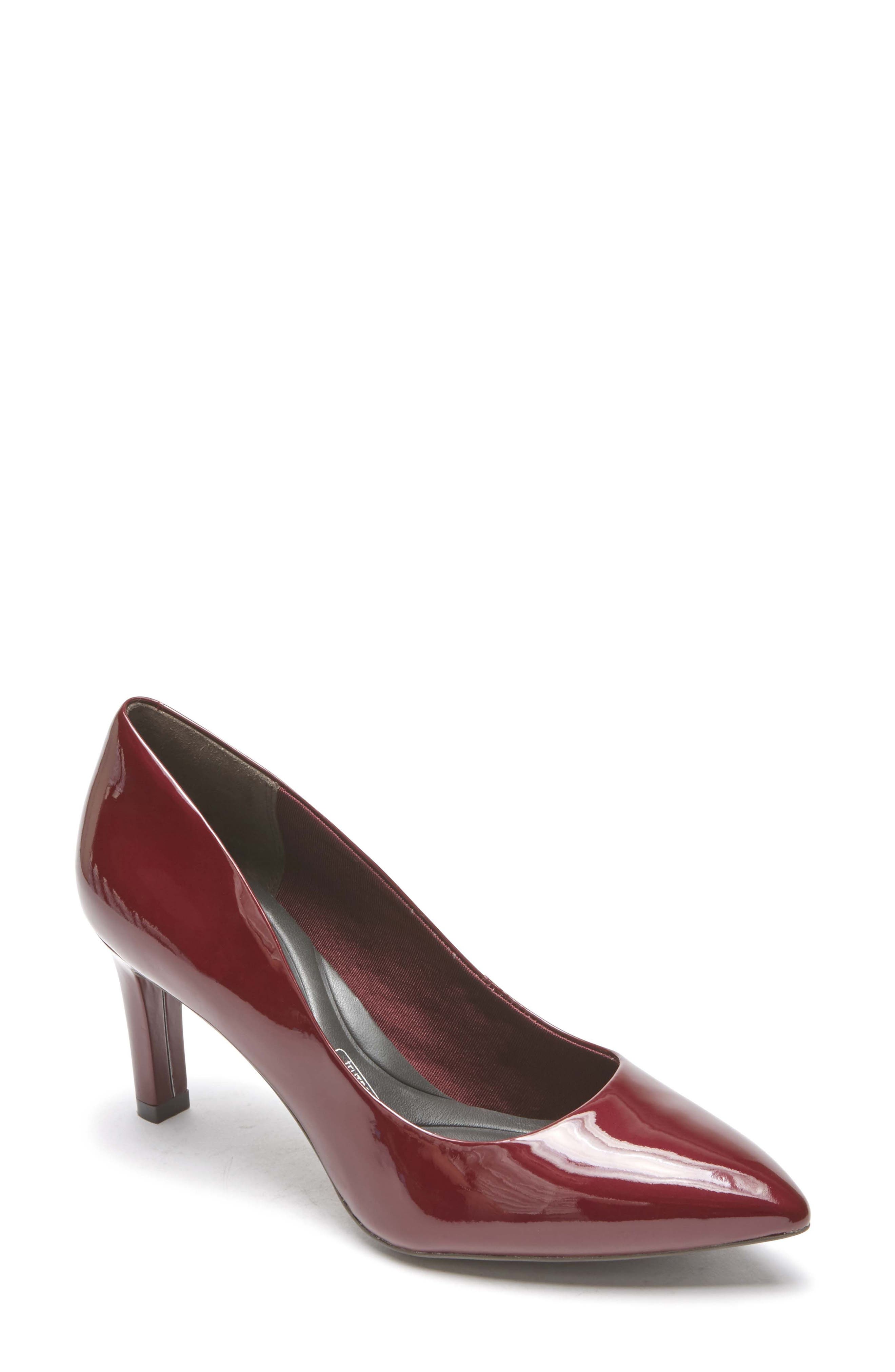 Rockport Total Motion Luxe Valerie Pump, Red