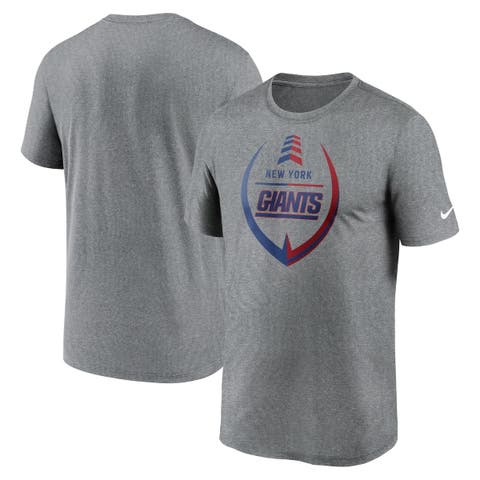 New York Giants Nike RFLCTV Name and Logo T-Shirt - Black