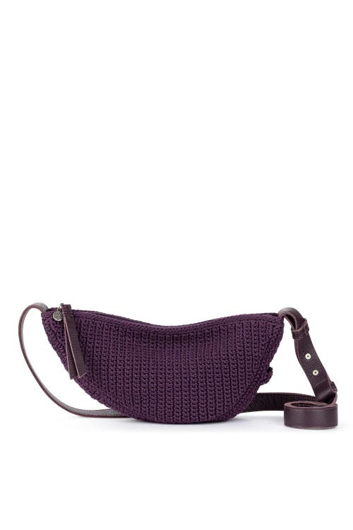 Shop The Sak Tess Sling Bag In Aubergine