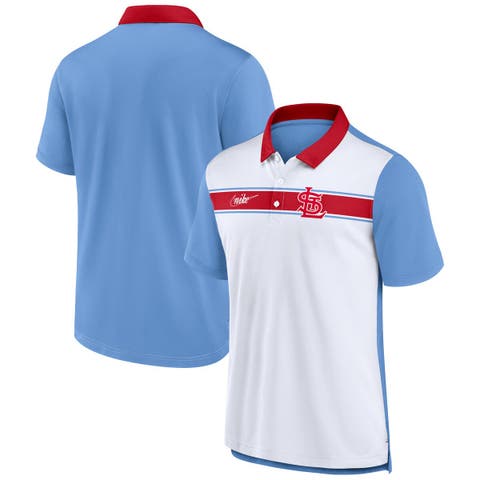 Nike Kids' Youth Light Blue St. Louis Cardinals Rewind Retro Tri-blend  T-shirt