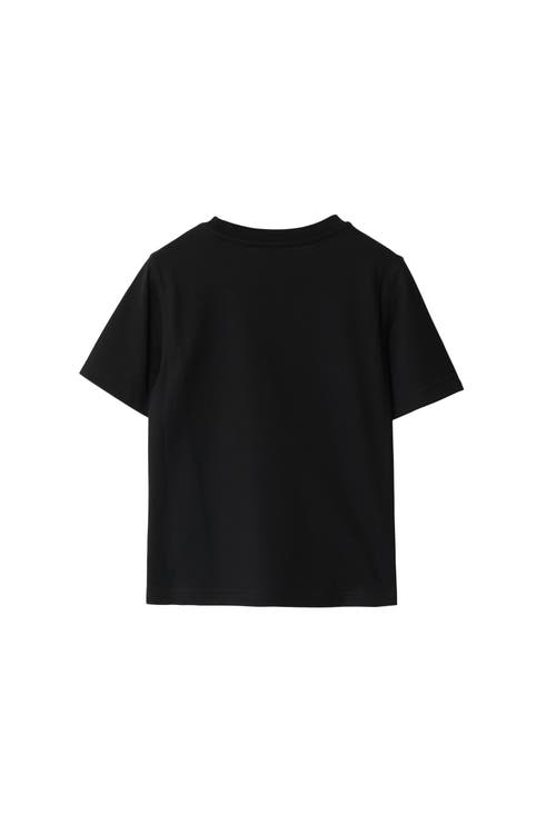 BURBERRY BURBERRY PEAR COTTON T-SHIRT 