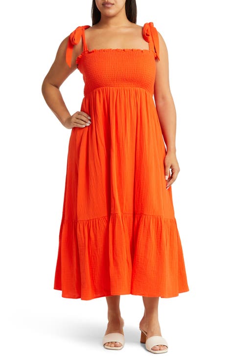 Orange Plus Size Dresses for Women Nordstrom