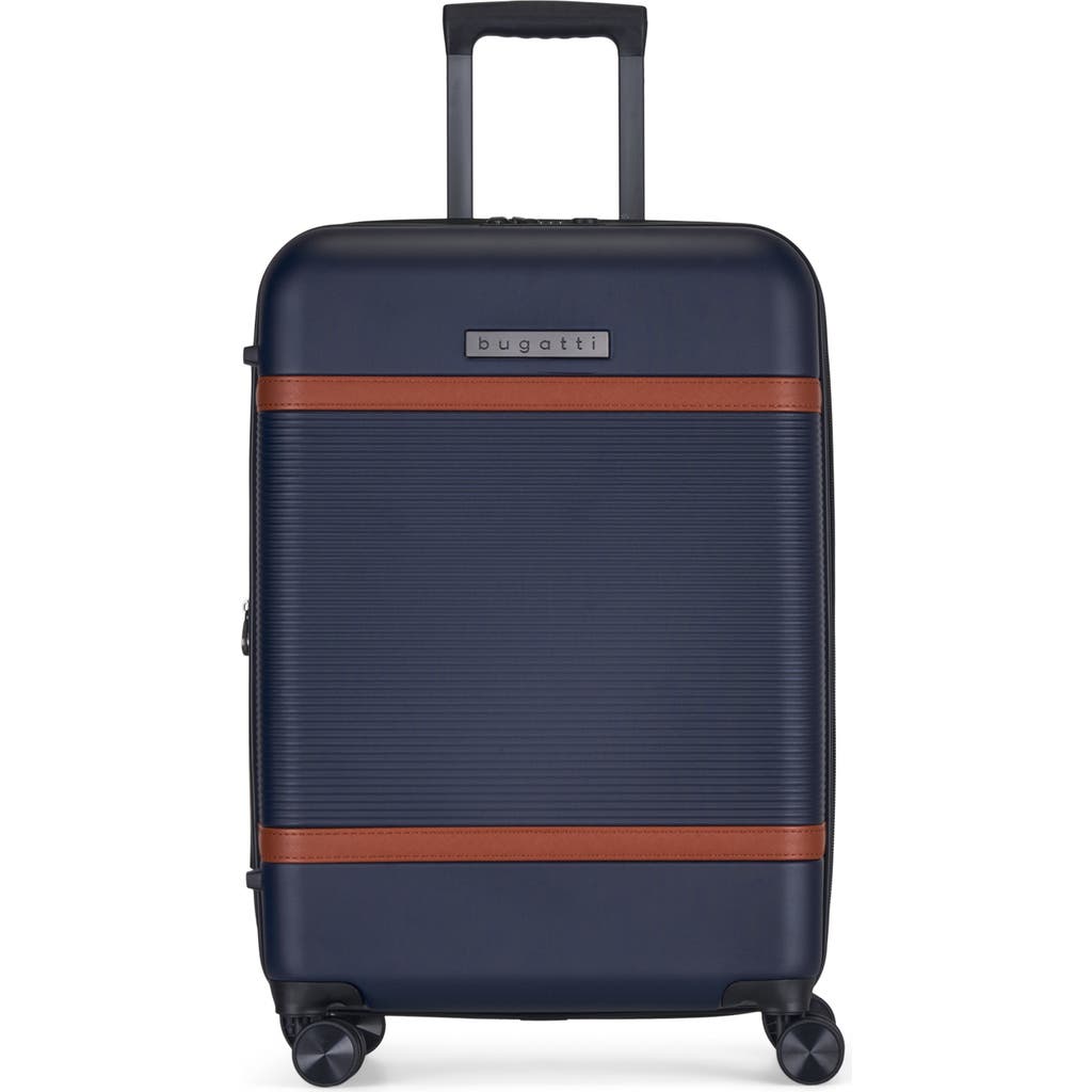 Bugatti Wellington Hardside Medium Luggage With Tsa Lock In Navy