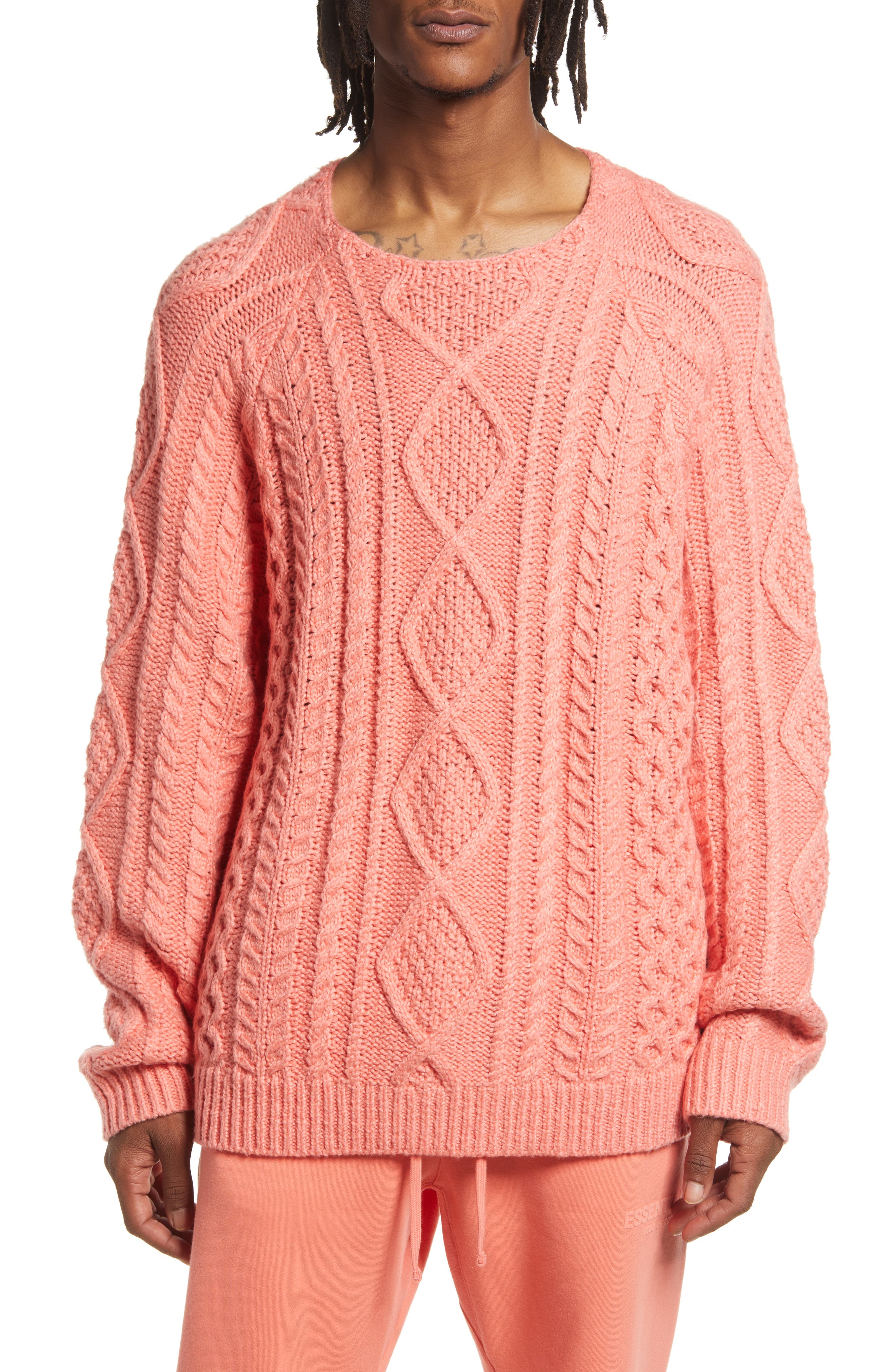 mens cable knit sweater | Nordstrom
