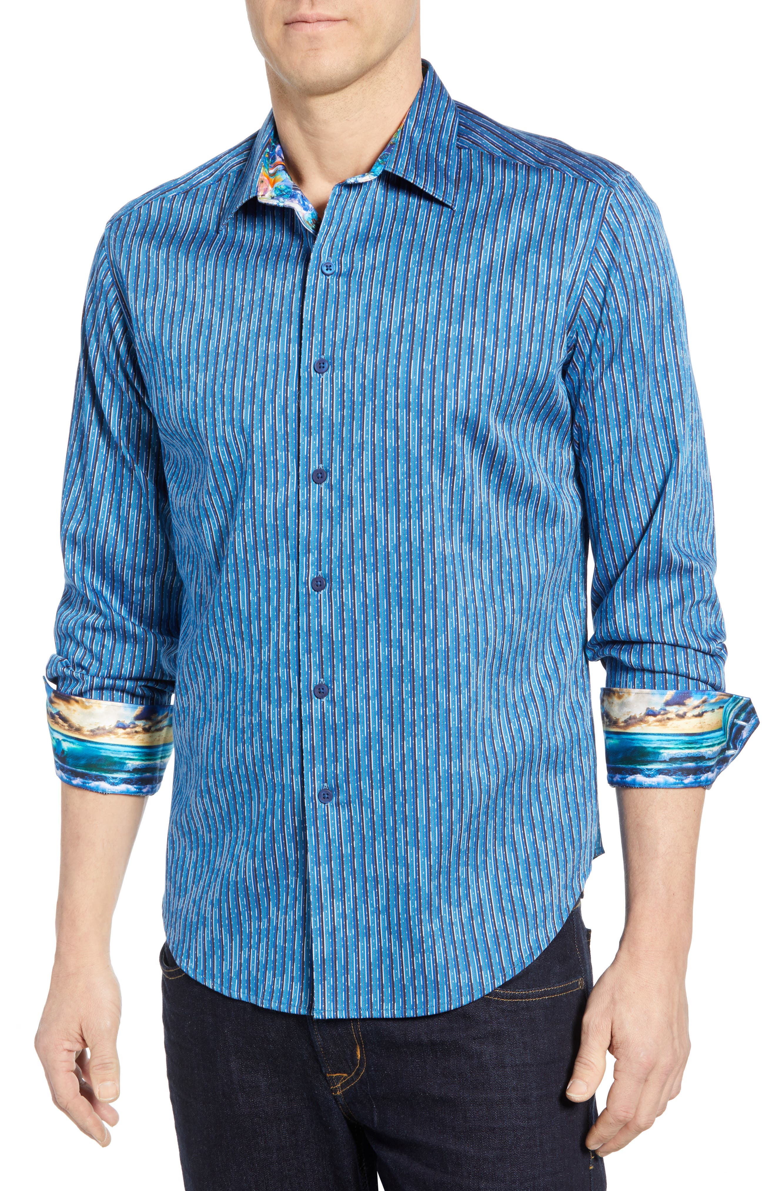 Robert Graham T-shirts Brinklow Classic Fit Shirt