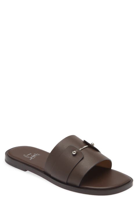 Men s Christian Louboutin Slides Nordstrom