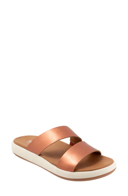 SoftWalk Jenna Platform Sandal Copper at Nordstrom,