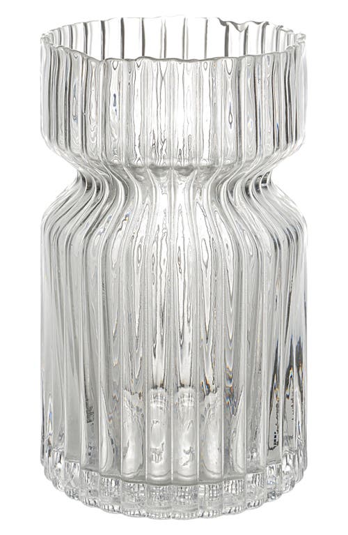 Shop Renwil Gladys Decorative Glass Vase In White