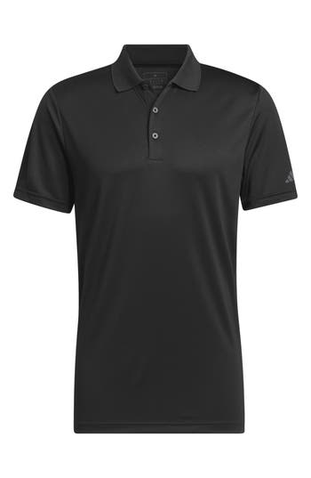 Adidas Golf Adi Performance Polo Shirt In Black
