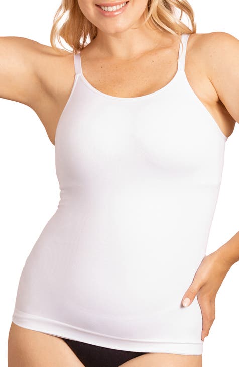 EHQJNJ Female White Bodysuit Women Shapewear for Plus Size Women Seamless  Scoop Neck Tank Tops Sleeveless Thong Bodysuit Shapewear Bodysuit with  Built
