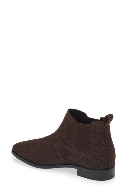 Shop Vivaia Ryan Pro Water Resistant Stretch Bootie In Dk. Chocolate