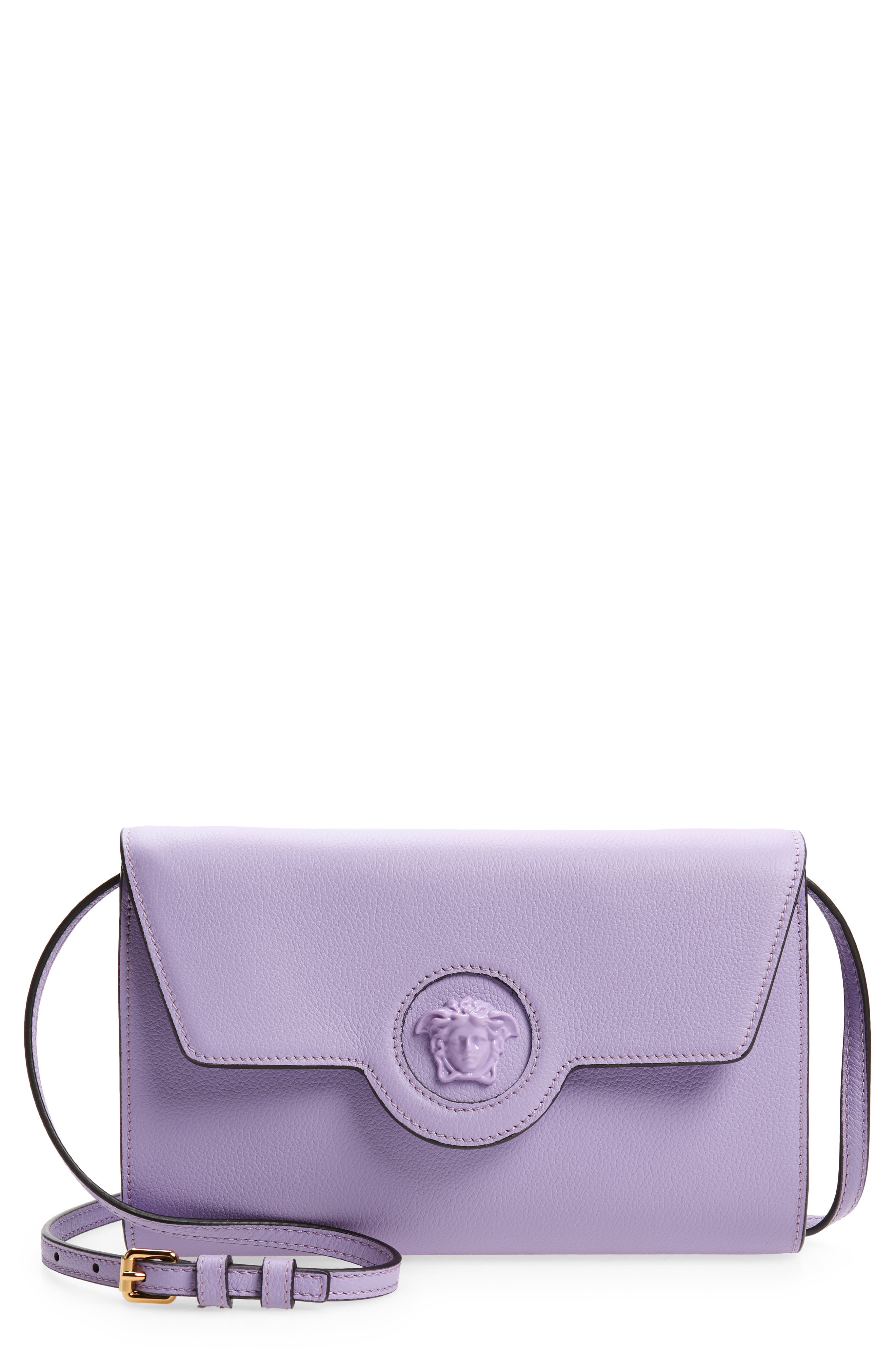 pastel purple purse