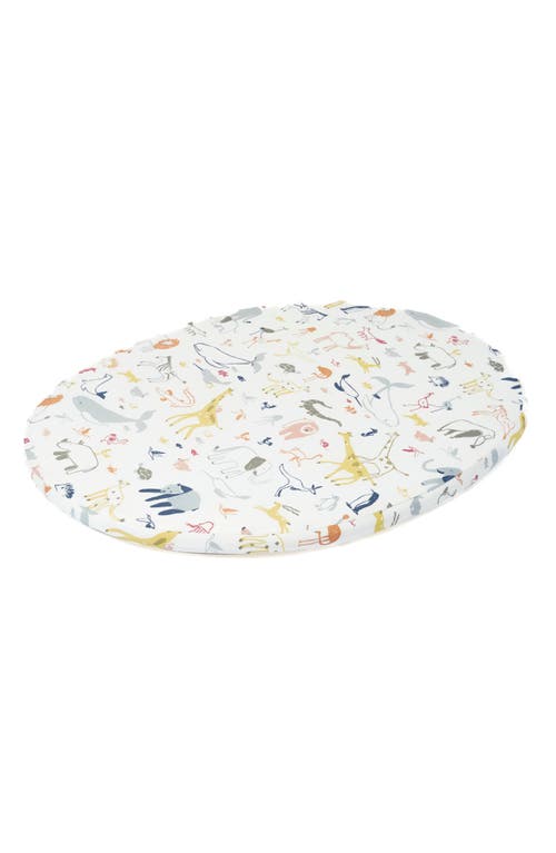 Stokke Sleepi Pehr V3 Organic Cotton Mini Fitted Bed Sheet in Into The Wild at Nordstrom