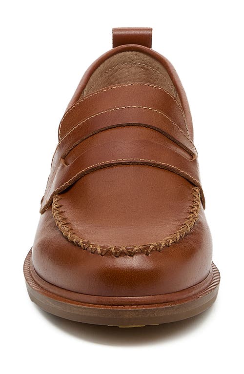 Kelsi Dagger Brooklyn Lens Penny Loafer In Caramel