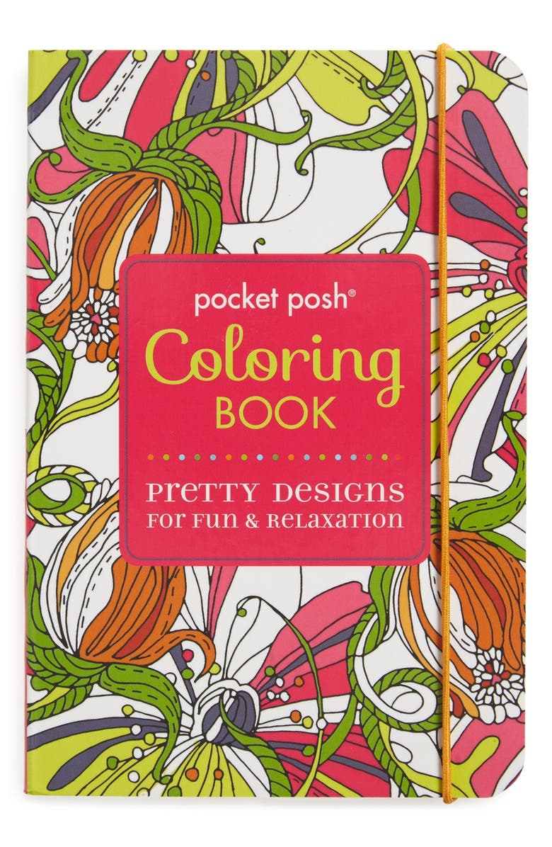 'Pocket Posh' Coloring Book Nordstrom