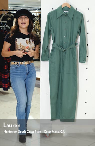 long sleeve cotton jumpsuit