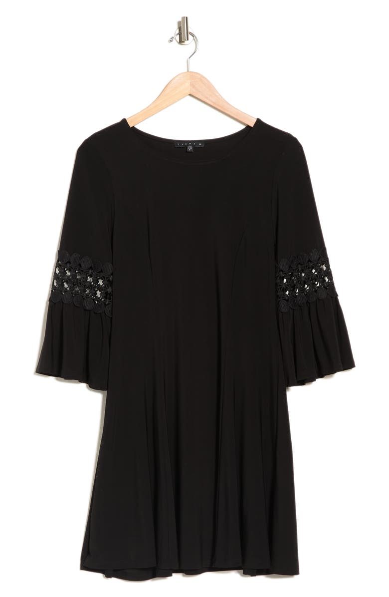 TASH AND SOPHIE Embroidered Bell Sleeve Dress | Nordstromrack