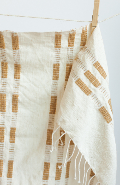 Creative Women Soho Hand Towel In Natural/beige