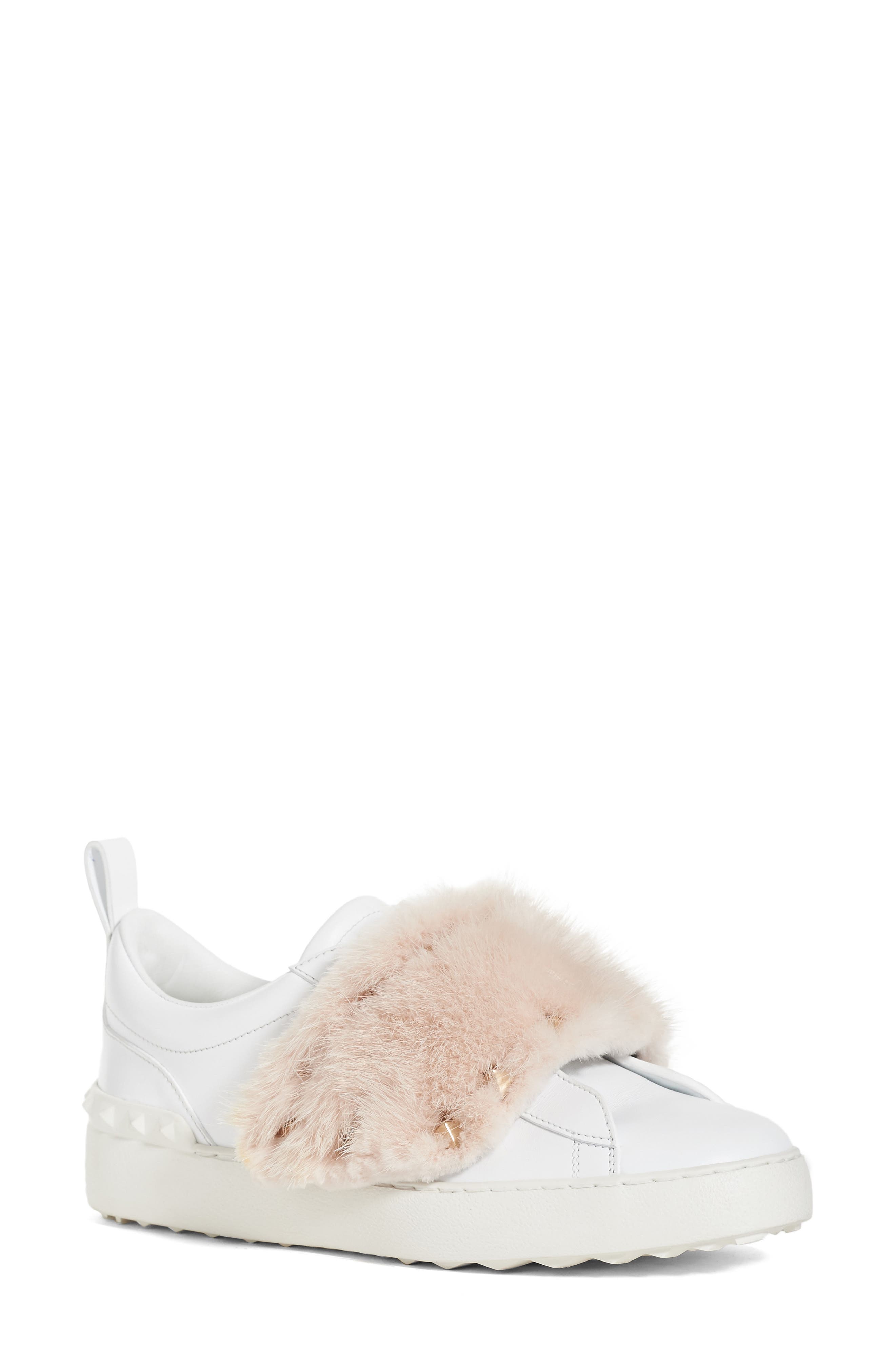 valentino mink sneakers