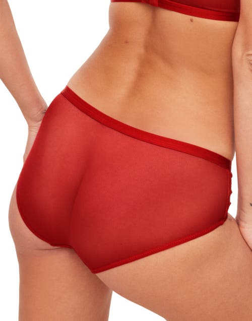 Adore Me Diara Hipster Panties In Dark Red