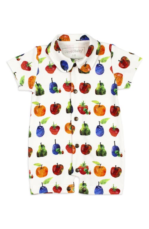 L'Ovedbaby x 'The Very Hungry Caterpillar' Fruit Organic Cotton Romper at Nordstrom,