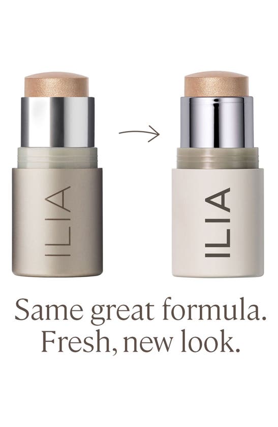 Ilia Multi-stick Cream Blush + Highlighter + Lip Tint In The City 0.15 oz / 4.5 G In In The City- Bronze Pearl