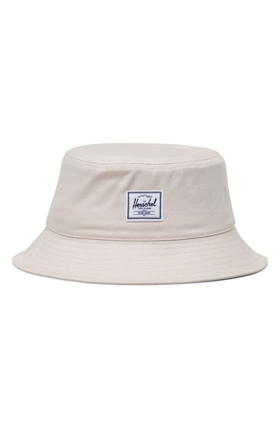Shop Herschel Supply Co . Twill Bucket Hat In Moonbeam
