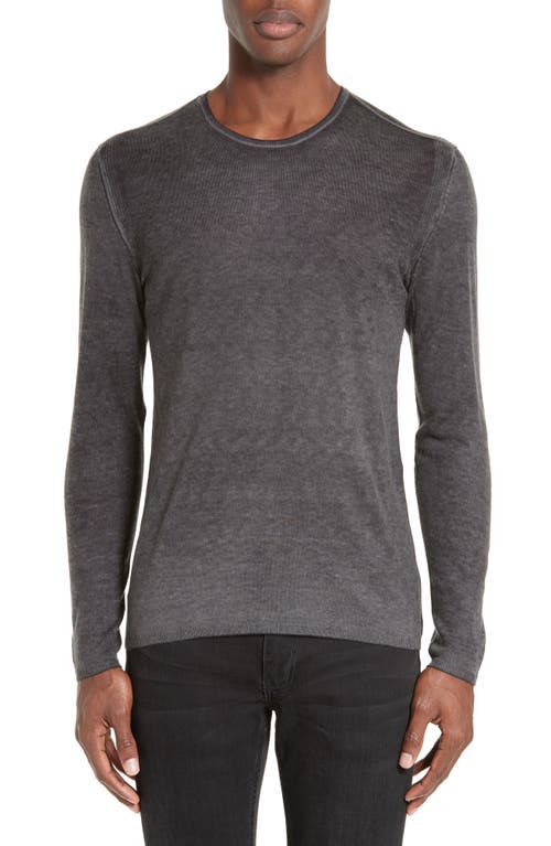 John Varvatos Silk & Cashmere Sweater Grey at Nordstrom,