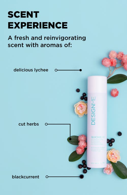 Design.me Designme Quickie.me Dry Shampoo For Light Tones In Blonde