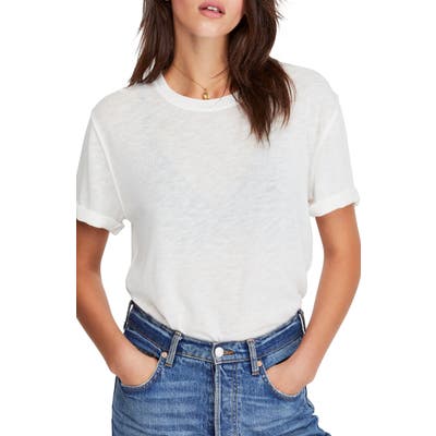Free People Cassidy Tee, White