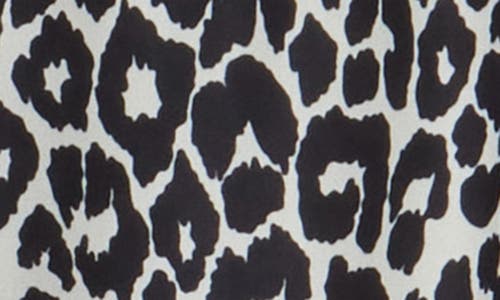Gemma + Jane Tie Neck Georgette Top In Leopard