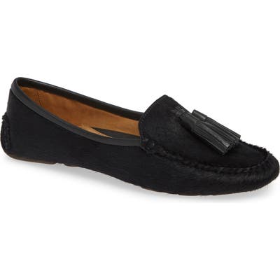 Patricia Green Ricky Genuine Calf Hair Loafer, Black