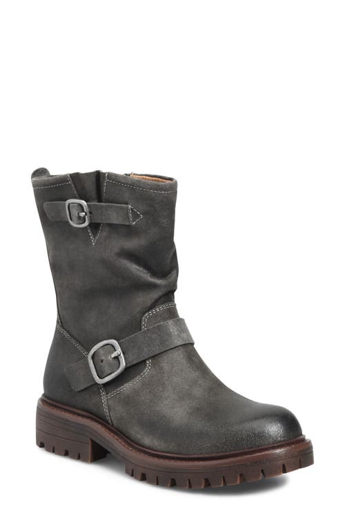 Söfft Amberlynn Water Resistant Moto Boot In Carbon Grey