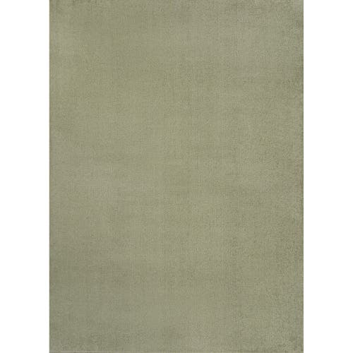 Shop Jonathan Y Twyla Classic Solid Low-pile Machine-washable Area Rug In Sage Green