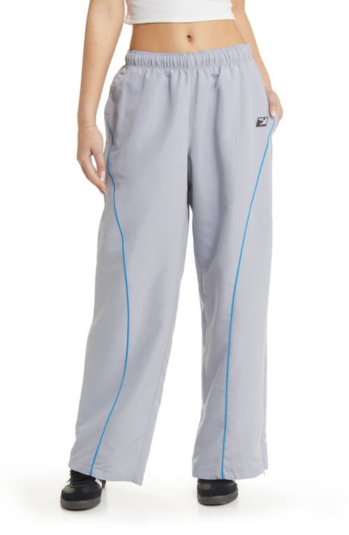 Curve Seam Track Pants in Grey