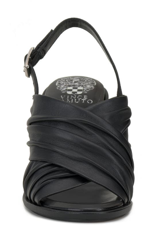 Shop Vince Camuto Fencheli Slingback Sandal In Black