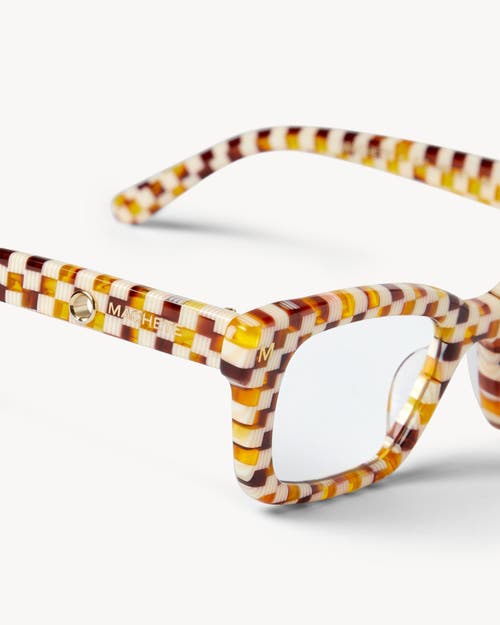 Shop Machete Ruby Optical Blue Light Frames In Tortoise Checker