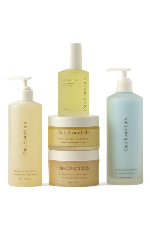 Oak Essentials The Body Routine Set $242 Value In No Color
