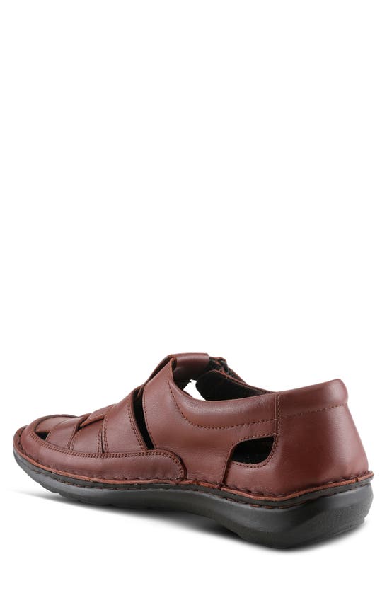 Shop Spring Step Sandal In Cognac