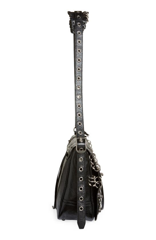 BALENCIAGA BALENCIAGA MEDIUM LE CAGOLE PIERCING MESSENGER BAG