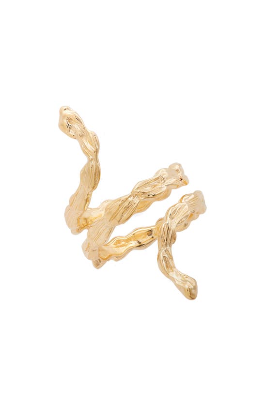 Gas Bijoux Liane Snake Ring In Gold