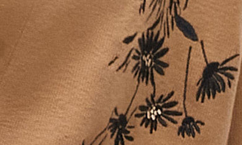 Shop Topman Western Embroidered Short Sleeve Cardigan In Tan