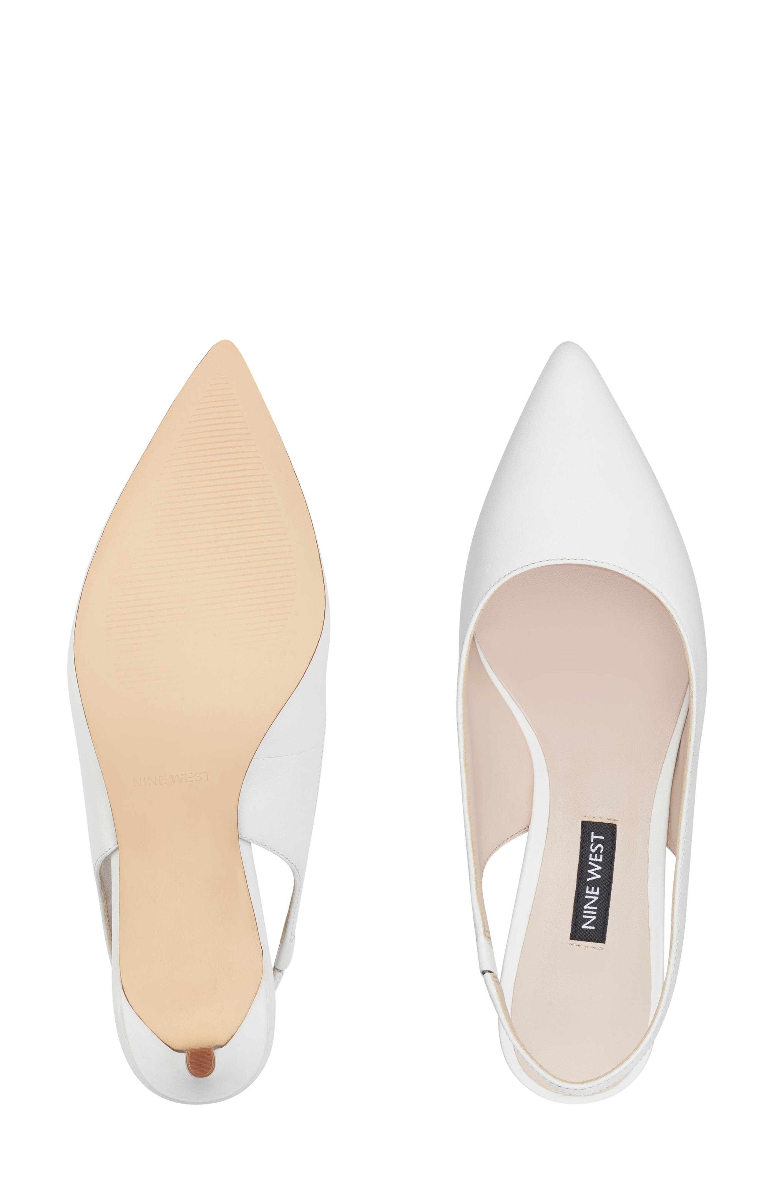 feliks pointy toe slingback pumps