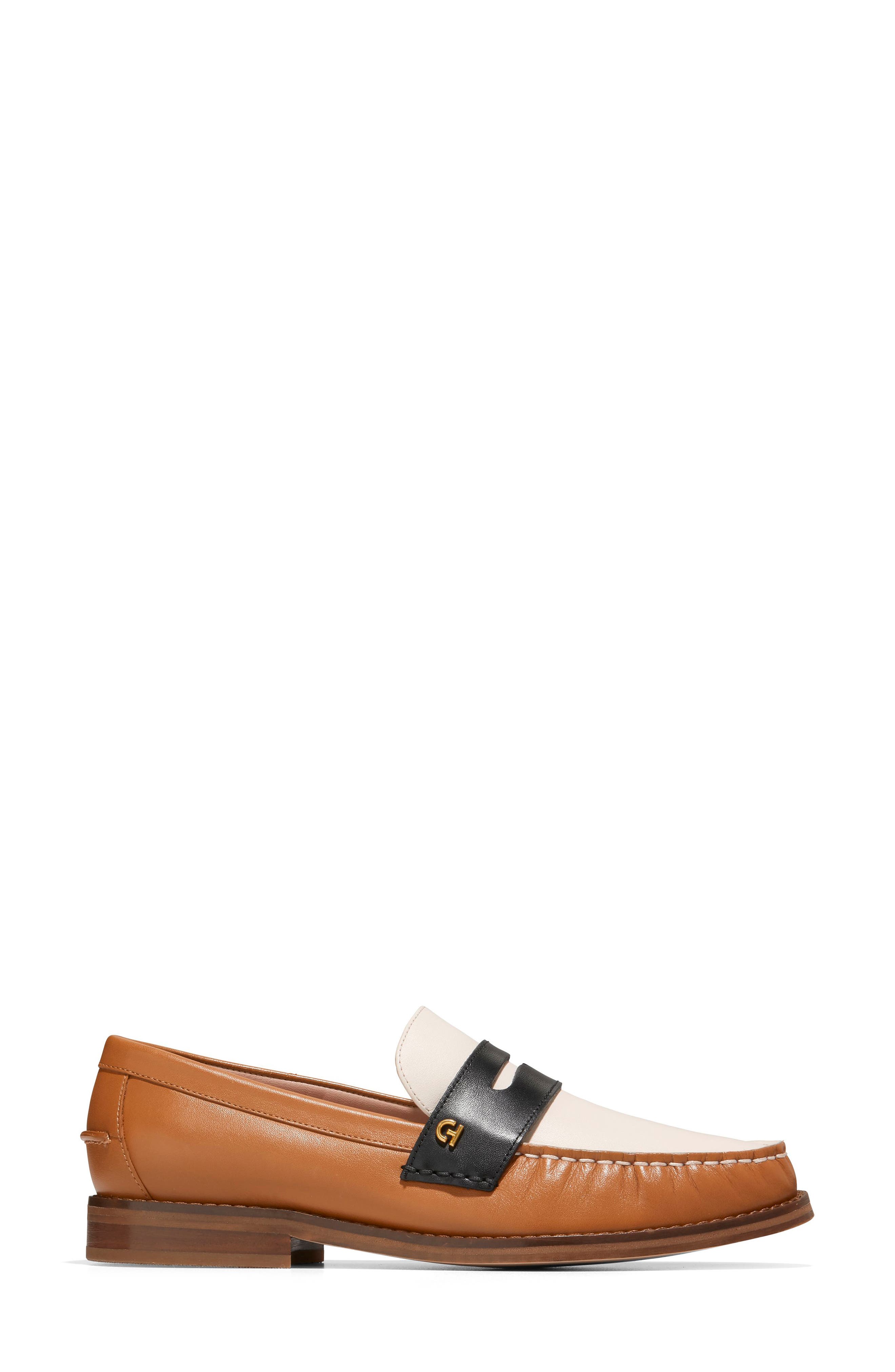 Cole Haan Lux Pinch Penny Loafer in Tea Leaf Leather | Smart Closet